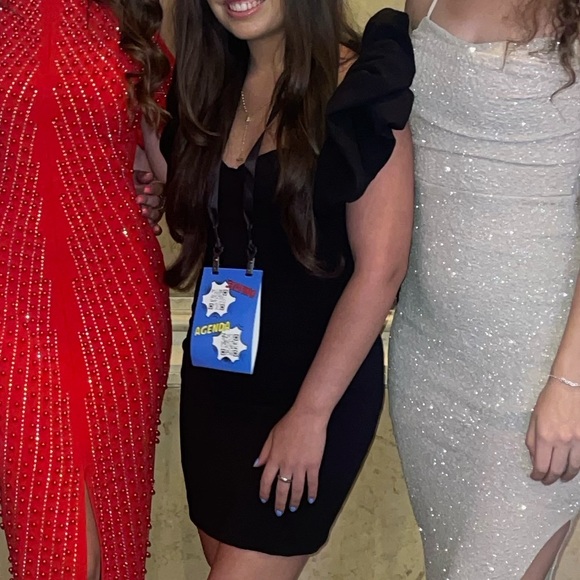 Mini Black Dress - Picture 5 of 5